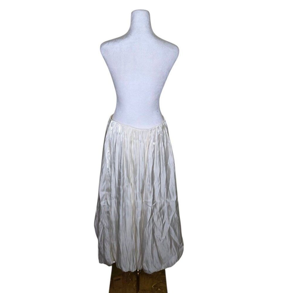 Lacemade Curve Plus White Butterfly Flora Bubble Skirt Womens Size 3XL Ivory New - Picture 4 of 7
